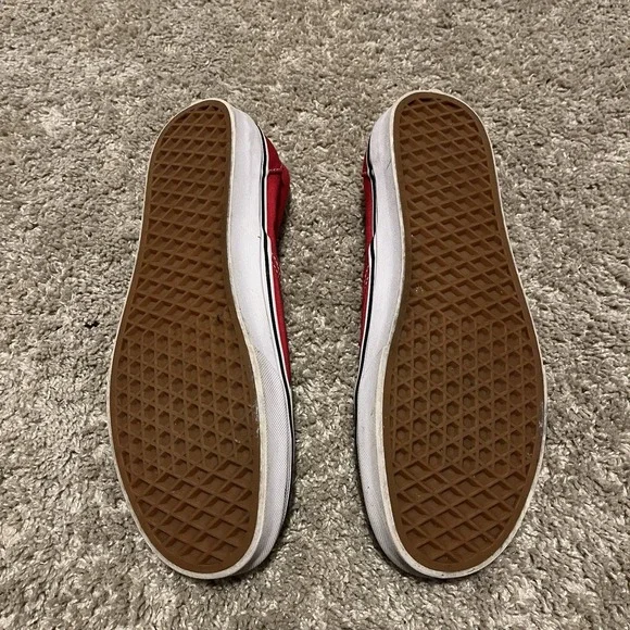 Vans Off The Wall Checkerboard Flame Slip On Shoes Men's 9.5 - Picture 6 of 6